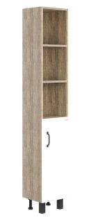 Пенал напольный Onika Тимбер 403066 30см белый матовый/дуб сонома